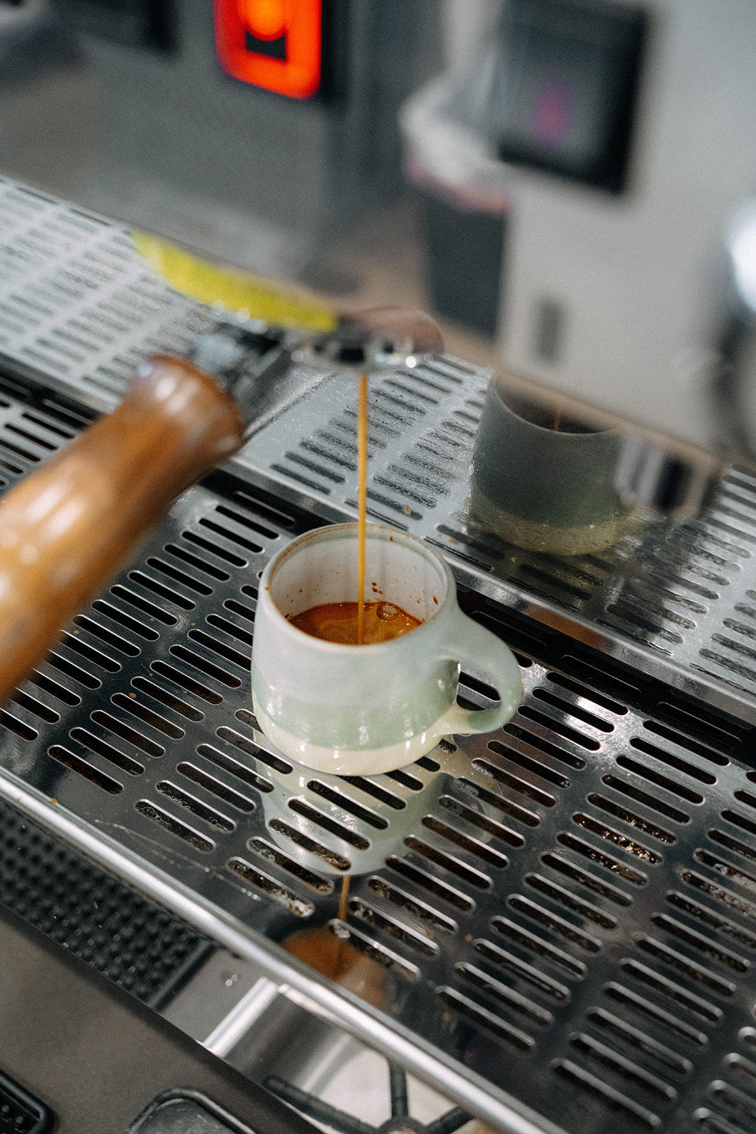 Image of espresso shot being extracted